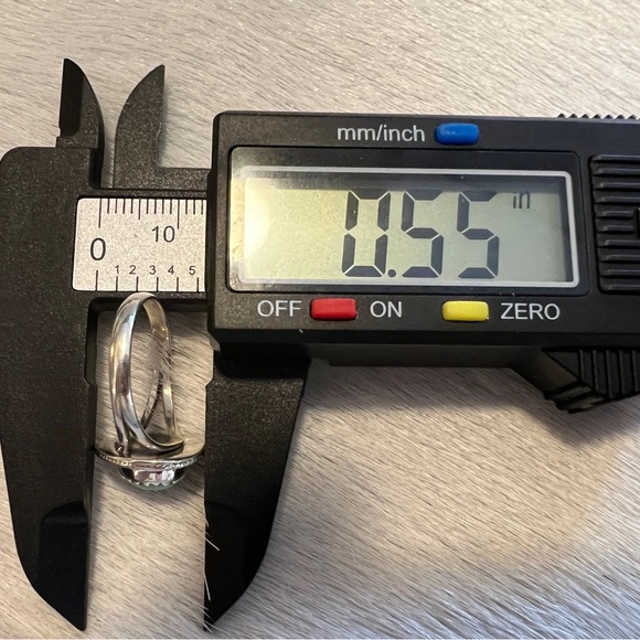 ❤️ Kingman Turquoise 925 Teardrop Beaded Style Ring Southwestern Navajo Size 6 - Picture 11 of 14